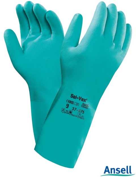 RĘKAWICE OCHRONNE RASOLVEX37-675 OCHRONA PRZED PESTYCYDAMI 12PAR