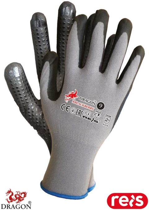 RĘKAWICE OCHRONNE RBLACKBERRY 12PAR