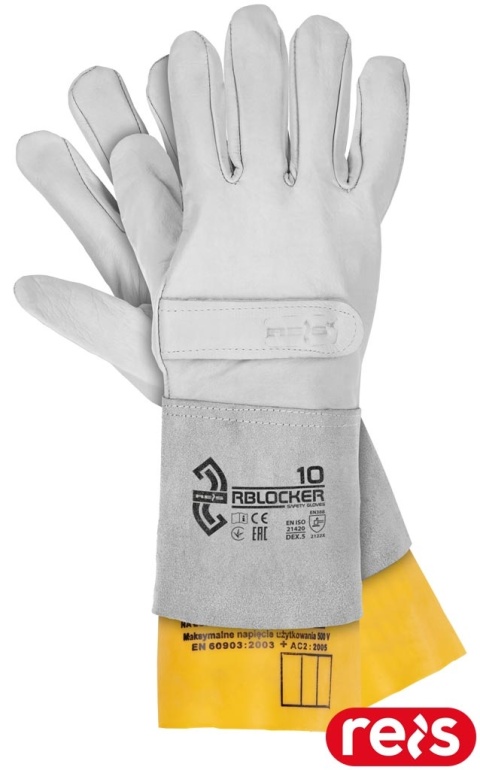 RĘKAWICE OCHRONNE RBLOCKER OCHRONA DLA RĘKAWIC ELEKTROIZOLACYJNYCH