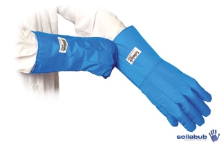 RĘKAWICE OCHRONNE RCRYOGLO KRIOGENICZNE NIEPRZEMAKALNE, BEZSZWOWE, CIEKŁY AZOT