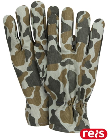 RĘKAWICE OCHRONNE RD-MORO DRELICHOWE BAWEŁNIANE 20PAR