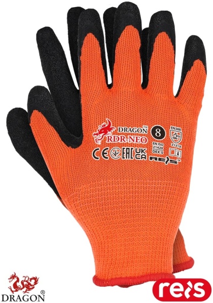 RĘKAWICE OCHRONNE RDR-NEO TRUDNOŚCIERALNE, ELASTYCZNE, 12PAR
