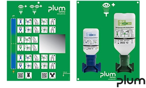 ZESTAW DO PŁUKANIA OCZU Z LUSTERKIEM