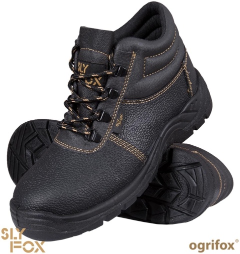 BUTY BEZPIECZNE TRZEWIKI OX.01.845 SLX-T-SB, SKÓRA, SB FO SRC