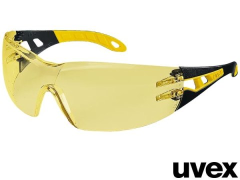 OKULARY OCHRONNE PHEOS, ZÓŁTE, KLASA OPTYCZNA 1, DWUSFERYCZNE SZYBKI POLIWĘGLAN, POWŁOKA PRZECIW PAROWANIU ZÓŁTE