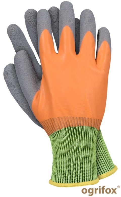 RĘKAWICE OCHRONNE OX.11.584 ORANGE 12par