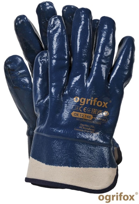 RĘKAWICE OCHRONNE OX.12.148 NITERFULL 12par