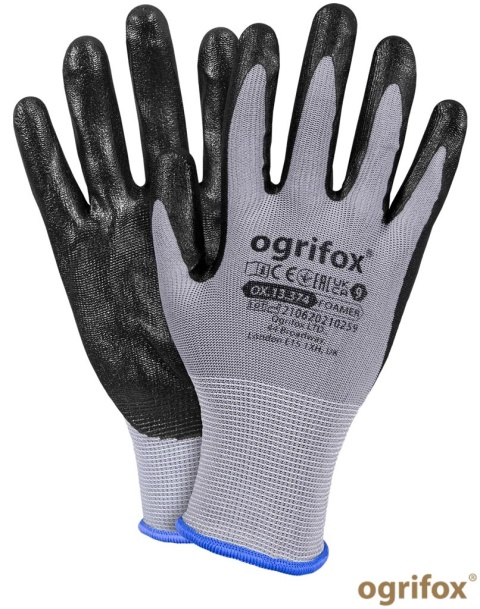 RĘKAWICE OCHRONNE OX.13.374 FOAMER 12par