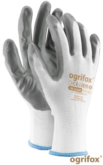 RĘKAWICE OCHRONNE OX.13.656 NITRICAR 12par