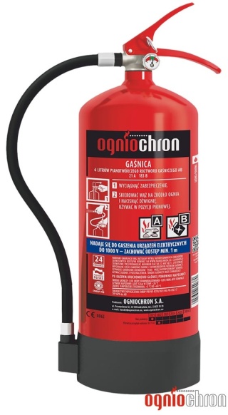 GAŚNICA PIANOWA 6 KG