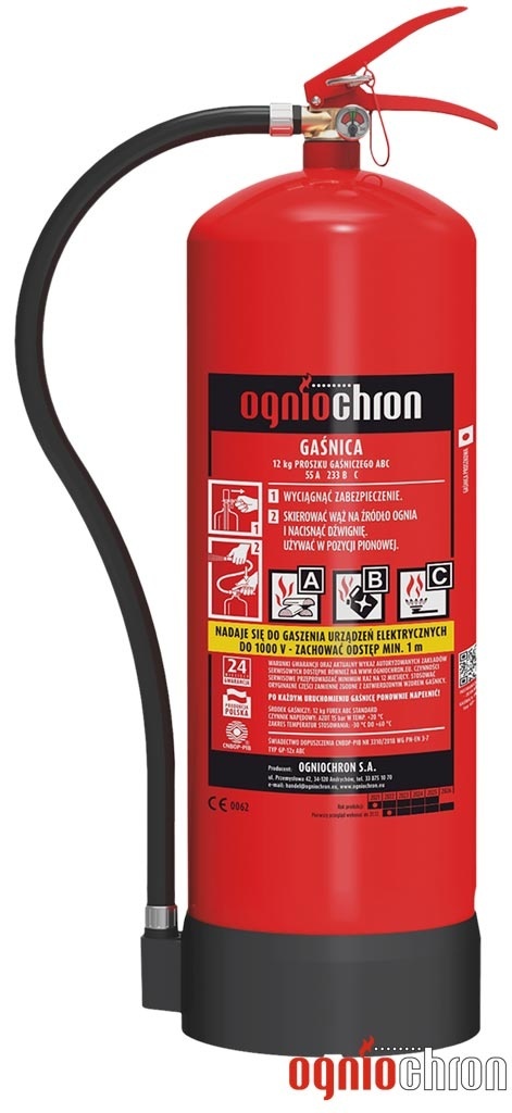 GAŚNICA PROSZKOWA 12 KG