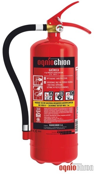 GAŚNICA PROSZKOWA 4 KG