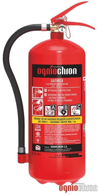 GAŚNICA PROSZKOWA 6 KG