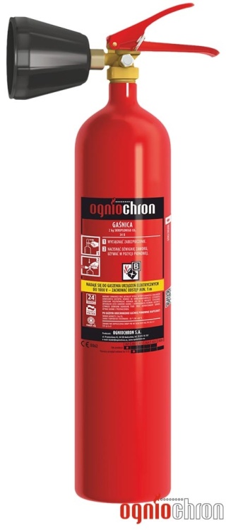 GAŚNICA ŚNIEGOWA 2 KG