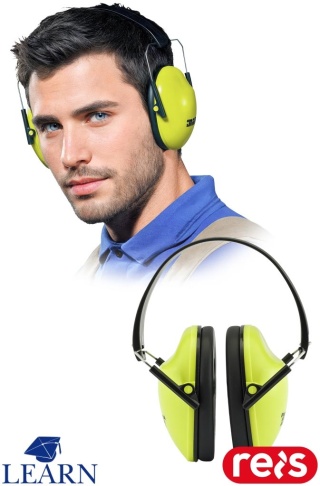 NAUSZNIKI PRZECIWHAŁASOWE OSL SNR=26,3 dB, SELEDYNOWE