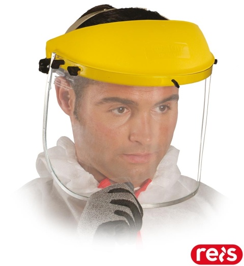 OSŁONA TWARZY Z SZYBKĄ