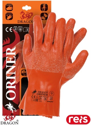 RĘKAWICE OCHRONNE ORINER MOKRE, ŚLISKIE PRZEDMIOTY