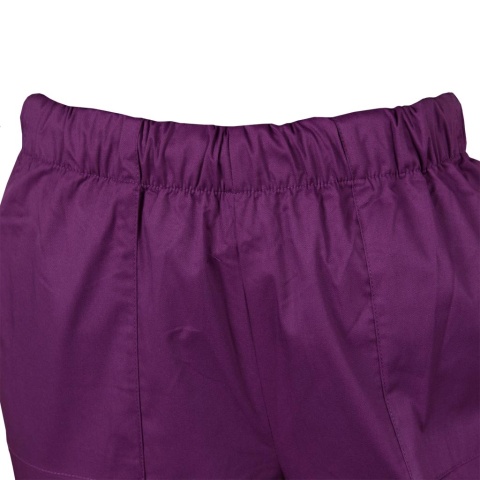 SPODNIE OCHRONNE DO PASA OSSIA DAMSKIE, LABORATORIA, USŁUGI KOSMETYCZNE, FIOLETOWE