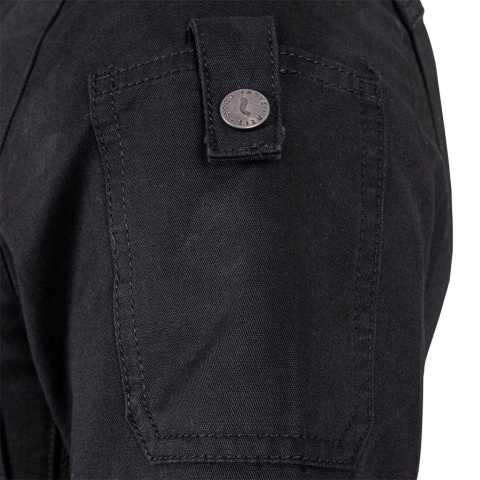 BLUZA KUCHARSKA OCHRONNA MARCATO SIATECZKA PO BOKACH CZARNA