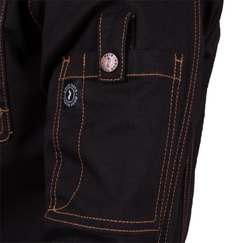 BLUZA KUCHARSKA OCHRONNA MUSETTO CZARNA