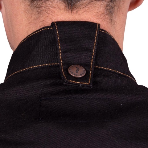 BLUZA KUCHARSKA OCHRONNA MUSETTO CZARNA