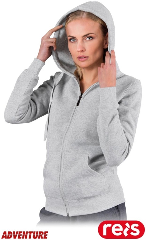 BLUZA OCHRONNA MALVA DAMSKA DRESOWA JASNOSZARA