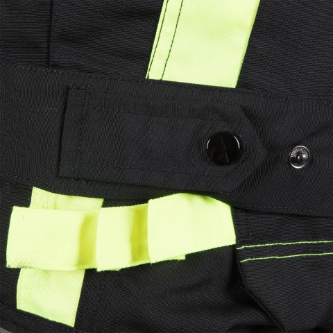 BLUZA OCHRONNA TANZO, SYSTEM WENTYLACJI, CZARNO-ŻÓŁTA