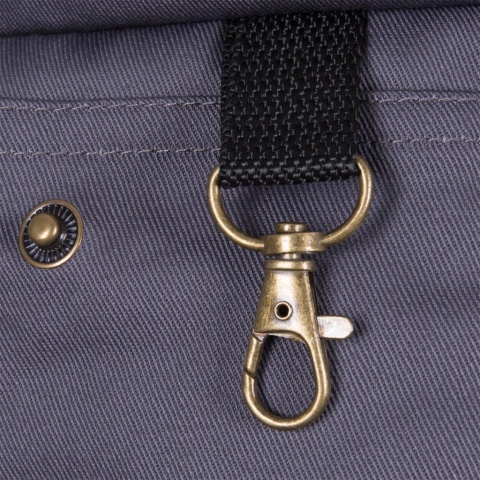 BLUZA OCHRONNA ROBOCZA MĘSKA WILSTER PRZEDŁUŻANY TYŁ SZARA