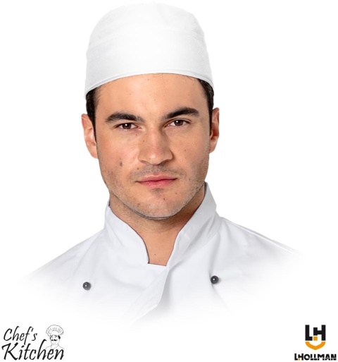 CZAPKA OCHRONNA KUCHARSKA SKULLER CHEFS KITCHEN BIAŁA