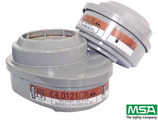 FILTROPOCHŁANIACZ AP3 DO PÓŁMASEK I MASEK ADVANTAGE Z PODWÓJNYM POŁĄCZENIEM BAGNETOWYM