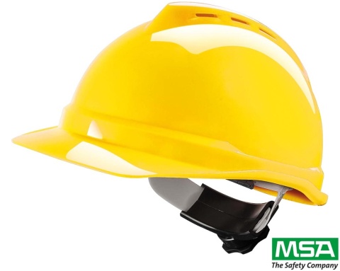 HEŁM OCHRONNY V-GARD 500W ŻÓŁTY