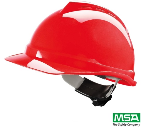 HEŁM OCHRONNY V-GARD 500W CZERWONY