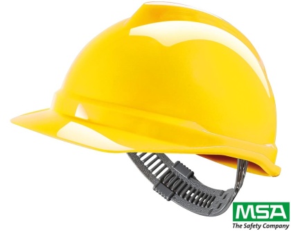 HEŁM OCHRONNY V-GARD 500V ODPORNY NA DZIAŁANIA NISKIEJ TEMPERATURY ŻÓŁTY