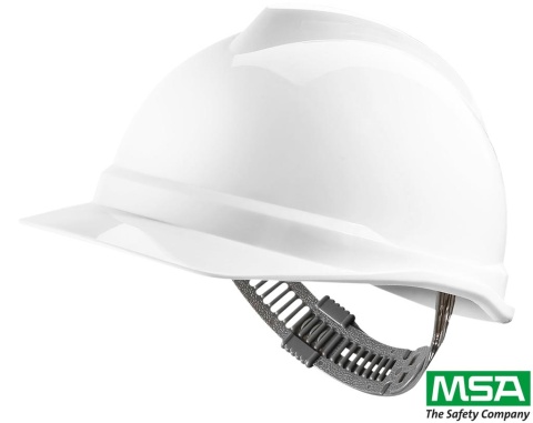 HEŁM OCHRONNY V-GARD 500V ODPORNY NA DZIAŁANIA NISKIEJ TEMPERATURY BIAŁY