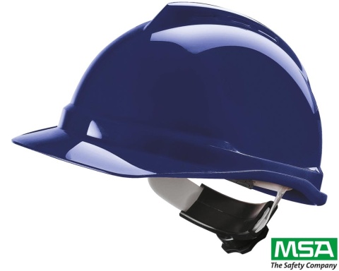 HEŁM OCHRONNY V-GARD 500 ODPORNY NA DZIAŁANIA NISKIEJ TEMPERATURY NIEBIESKI