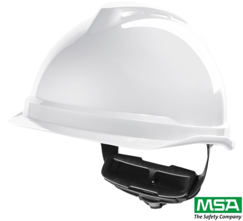 HEŁM OCHRONNY V-Gard 520 Z KRÓTKIM DASZKIEM BIAŁY