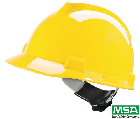 HEŁM OCHRONNY V-GARD ŻÓŁTY