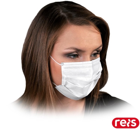 HIGIENICZNA MASECZKA Z POLIPROPYLENU LOOP 10SZT BIAŁE