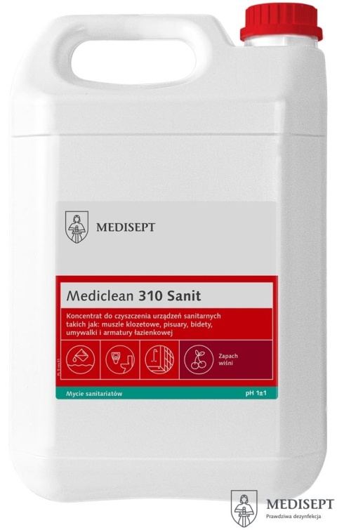 KONCENTRAT DO MYCIA SANITARIATÓW Mediclean 310 Sanit