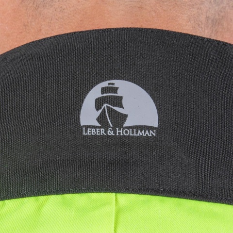 KURTKA OCHRONNA OCIEPLANA TANZOW CZARNO-ŻÓŁTA