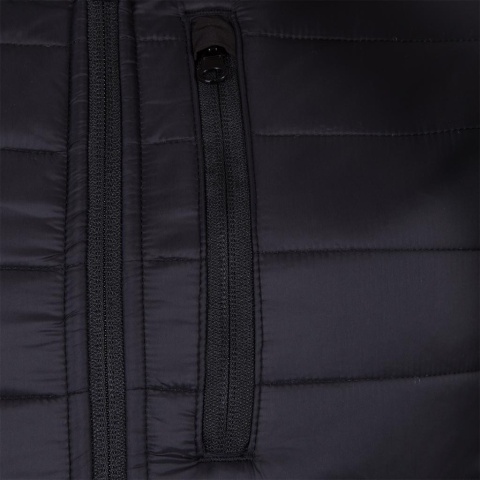 KURTKA OCHRONNA TWISTER MĘSKA PIKOWANA CZARNO-JASNOSZARA