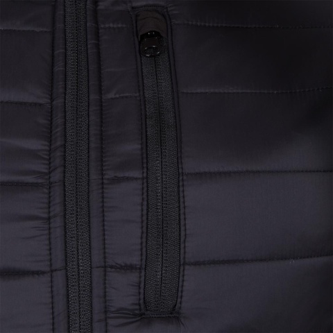 KURTKA OCHRONNA TWIST DAMSKA PIKOWANA, CZARNO-JASNOSZARA