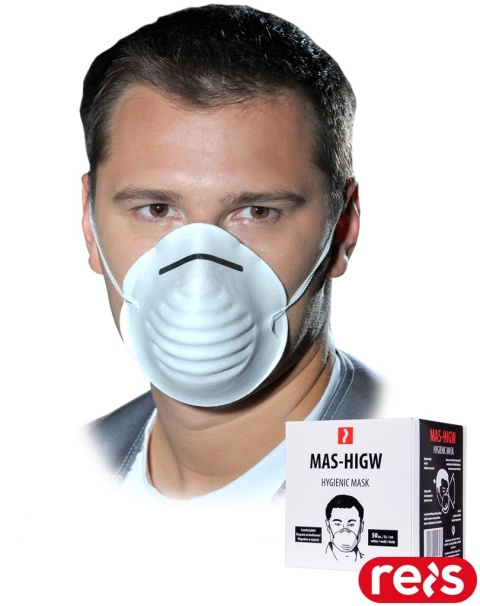 MASECZKA HIGIENICZNA Z POLIPROPYLENU 50SZT BIAŁE