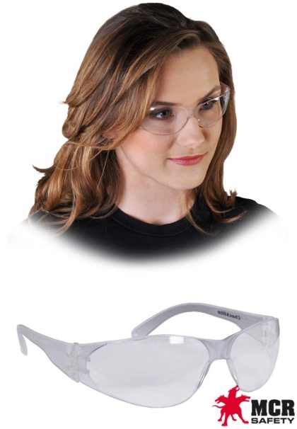 OKULARY OCHRONNE CHECKLITE TRANSPARENTNY