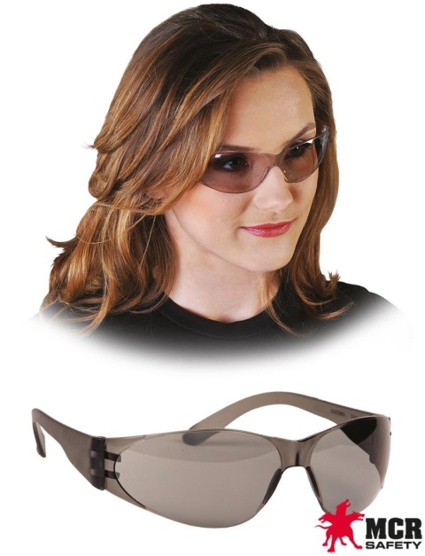 OKULARY OCHRONNE CHECKLITE SZARY