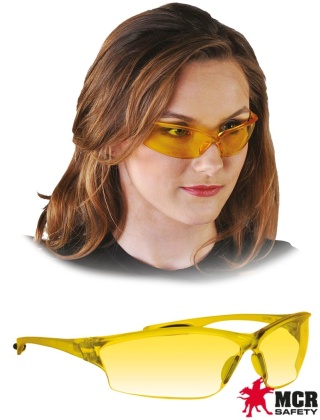 OKULARY OCHRONNE LAW ŻÓŁTE