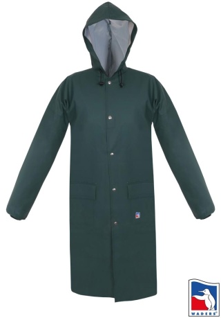 PŁASZCZ OCHRONNY PRZECIWDESZCZOWY PW1200 WODOOCHRONNY ZIELONY