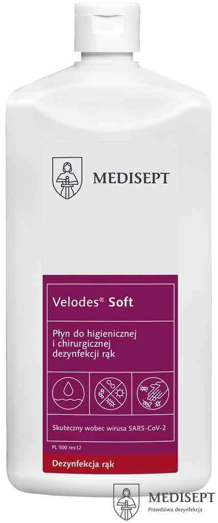 PŁYN DO DEZYNFEKCJI RĄK 8% VAT Velodes® Soft
