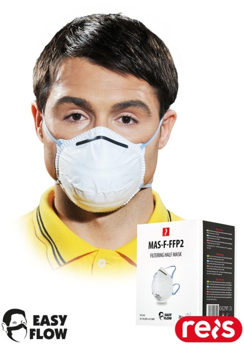 PÓŁMASKA FILTRUJĄCA FFP2 20SZT