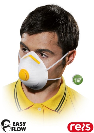 PÓŁMASKA FILTRUJĄCA MAS-F-FFP1V-ZF NR D Z ZAWORKIEM 20SZT